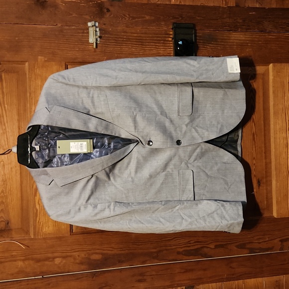Goodfellow & Co Men’s 2-Button Blazer Slim Fit Jet Gray Size Various Sizes